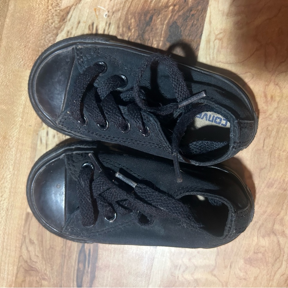 Converse Black Kids Sneakers
